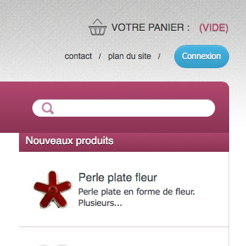 La réalisation complète d’un site de e-commerce, pour un commerce de loisirs créatifs de Bourges qui souhaitait une offre digitale